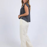 Foxwood | Adelyn Top - Charcoal
