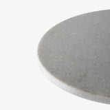 Emerson Side Table - Black Iron base with marble top