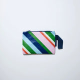 Project Ten | Mini Zip Pouch - Rugby Stripe
