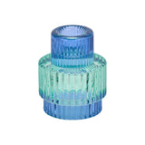 Annabel Trends | Large Jewel Candle Holder - Blue