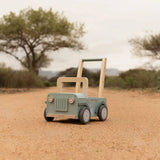 Little Dutch | Wooden Safari Push Car