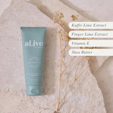 al.ive | Hand Cream - Kaffir Lime & Green Tea