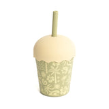 Chino Club | Mini Smoothie Cup & Straw 200ml - Moana