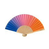 Fisura | Mini Hand Fan - Blue/Pink/Orange