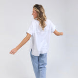 Foxwood | Allison Tee - White