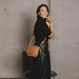 Black Caviar Designs | Addison Crossbody Bag - Tan