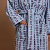 Hommey | Velour Robe - Horizon