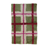 Mosey Me | Bath Mat - Olive Plaid