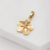 Zafino | Hibiscus Flower Charm - Gold