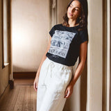 Foxwood | Provence Tee - Washed Black