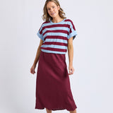 Elm | Eleni Skirt - Plum