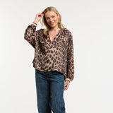 Urban Luxury | Leo Top - Brown