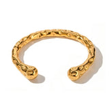 Greenwood Designs | Alana Hammered Cuff - Gold