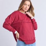 Foxwood | Signature Crew - Rhubarb Red