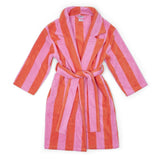 Hommey | Terry Robe - Sherbert Stripes