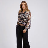 Foxwood | Mala Abstract Blouse