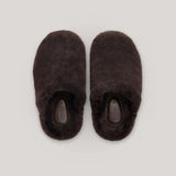 Hommey | Sheepskin Slippers - Chocolate