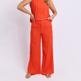 Foxwood | Vento Pant - Grenadine