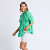 Elm | Monty SS Shirt - Gumdrop Green