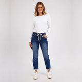 Foxwood | Juliette Jogger Jean - Vintage Blue