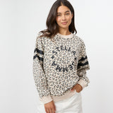 Stella + Gemma | Essential Sweat - Natural Rotation Leopard