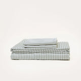 Mulberry Threads | Bamboo Sheet Set - Fog Stripe