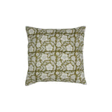 Salta Floral Cushion - Chartreuse