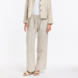 365 Days | Perry Linen Drawcord Pant - Natural