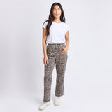 Foxwood | Denim Jean - Leopard Print