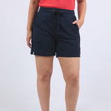 Elm | Maxwell Fleece Shorts - Dark Sapphire