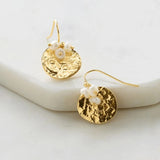 Zafino | Eloise Earring - Pearl / Gold