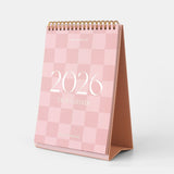 Fox & Fallow | 2026 Rose Check Desk Calendar