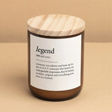 The Commonfolk | Dictionary Candle - Legend