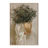 Olive Lady Canvas Print 80x120cm