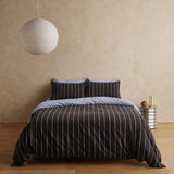 Hommey | Quilt Cover - Chocolate/Mist