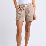Elm | Emma Relaxed Short - Latte