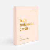 Fox & Fallow | Baby Milestone Cards - Cream