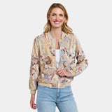 365 Days | Ivory Charm Bomber Jacket - Ivory