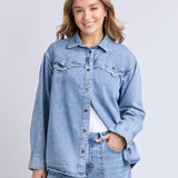 Foxwood | Flynn Western Shirt - Light Blue