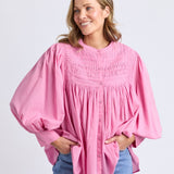 Elm | Montana Blouse - Quartz Pink