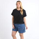 Elm | Knot S/S Tee - Black
