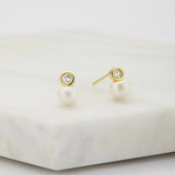 Zafino | Aria Stud Earring - Gold