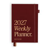 Fox & Fallow | 2027 A5 Horizontal Planner - Cherry