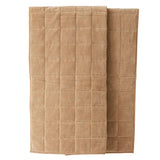 Vera Quilt Velvet Throw 130x180cm - Taupe