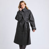 Elm | Caroline Coat - Grey Marle