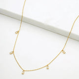 Zafino | Baguette Mini Necklace - Gold