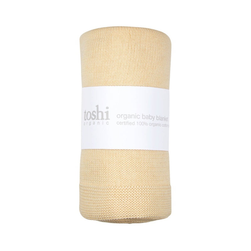 Toshi | Organic Blanket Snowy - Driftwood