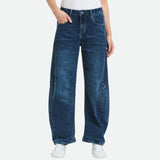 Italian Star | Idaho Barrel Jean - Mid Denim
