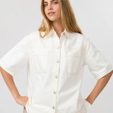 Stella + Gemma | Reese Shirt - Ecru
