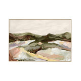 Mountainscape View Pastel Canvas Print 135x90cm